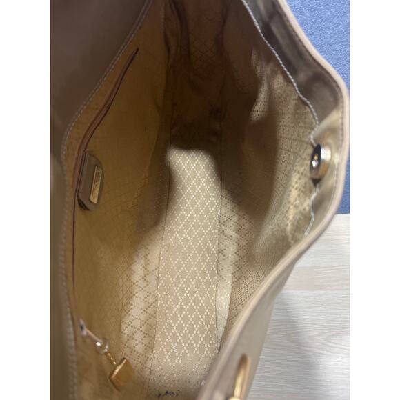 Vintage 1970’s Gucci Horsebit Beige Crossbody Shoulder Bag (some flaws READ) - Picture 8 of 16